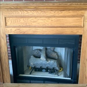 Fire place mantel